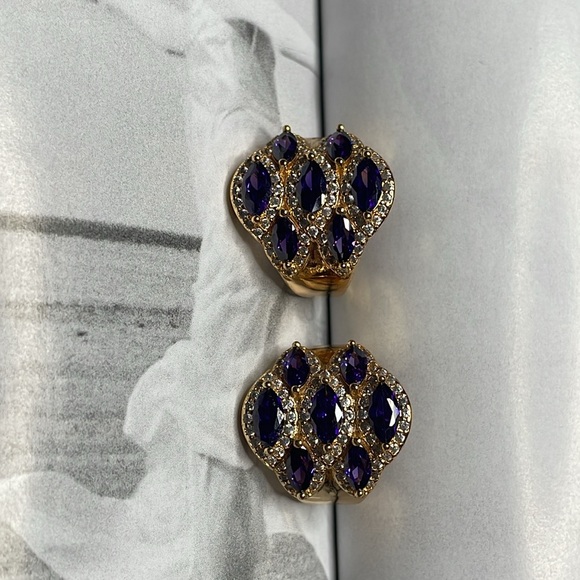 Purple lovers gold ring - Picture 4 of 6